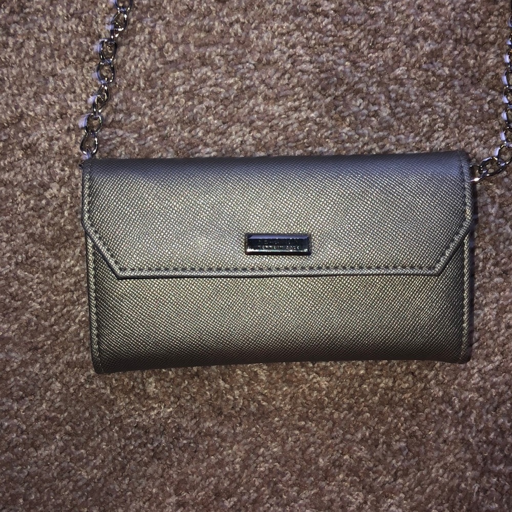 Silver Kenneth Cole Reaction Crossbody